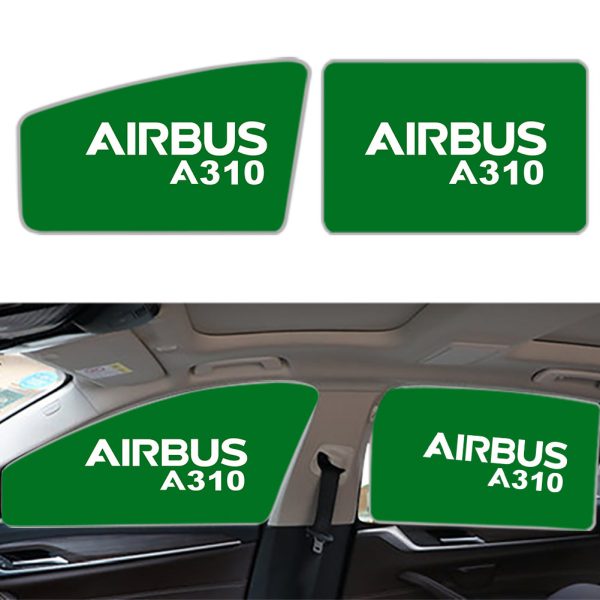 Airbus A310 & Text Designed Car Sun Shade (Side window) on Sale