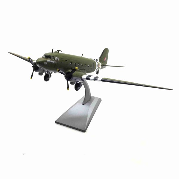 1 100 Douglas C-47 Skytrain Military Transport Aircraft Airplane Model Online