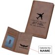 I Love The Smell Of Jet Fuel In The Morning Designed Leather Card Holder Wallets For Discount