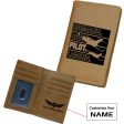 Husband & Dad & Pilot & Legend Designed Leather Card Holder Wallets Online Hot Sale