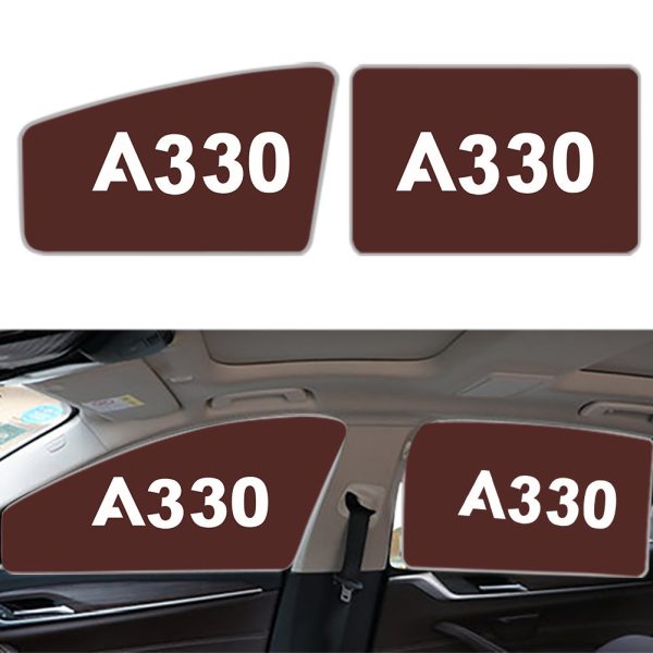 A330 Flat Text Designed Car Sun Shade (Side window) Supply