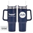 AirAsia Designed 40oz Stainless Steel Car Mug With Holder Fashion