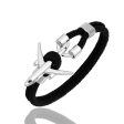 (Edition 2) Super Quality Stylish Airplane Shape Bracelets Silver(Pure Colours) Online Hot Sale