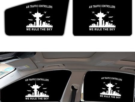 Air Traffic Controllers - We Rule The Sky Designed Car Sun Shade (Side window) For Cheap