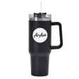 AirAsia Designed 40oz Stainless Steel Car Mug With Holder Fashion