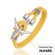 (Edition 2) Super Quality Stylish Airplane Shape Bracelets Silver(Pure Colours) Online Hot Sale