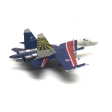 1 100 Russia SU-27 Warrior Flanker Fighter Military Airplane Model Discount