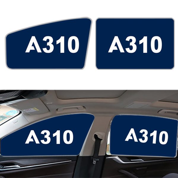 A310 Flat Text Designed Car Sun Shade (Side window) Hot on Sale