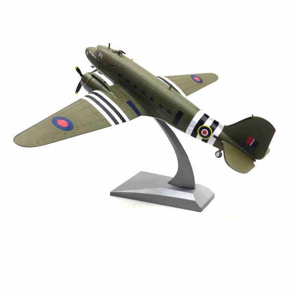 1 100 Douglas C-47 Skytrain Military Transport Aircraft Airplane Model Online