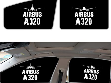 Airbus A320 & Plane Designed Car Sun Shade (Side window) Online Sale