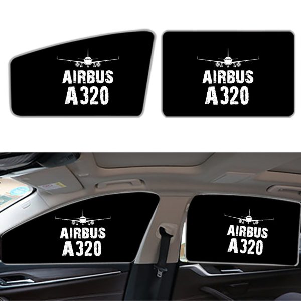 Airbus A320 & Plane Designed Car Sun Shade (Side window) Online Sale