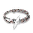 (Edition 4) - Thinner & Small Airplane Designed Bracelets Silver (Adjustable) For Cheap