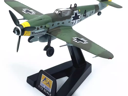 1:72 German World War II Messerschmitt Bf 109 Fighter Aircraft Airplane Model Sale