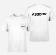 A330neo & Text Designed Pocket T-Shirts Online Hot Sale