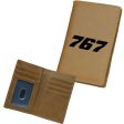 767 Flat Text Designed Leather Card Holder Wallets Discount