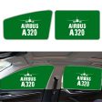 Airbus A320 & Plane Designed Car Sun Shade (Side window) Online Sale