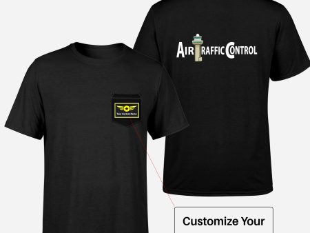 Air Traffic Control Designed Pocket T-Shirts Discount