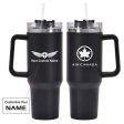 Air Canada Designed 40oz Stainless Steel Car Mug With Holder on Sale