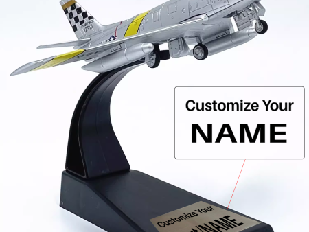 1:100 United States North American F-86 Sabre Fighter Aircraft Airplane Model Online now