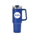 AirAsia Designed 40oz Stainless Steel Car Mug With Holder Fashion