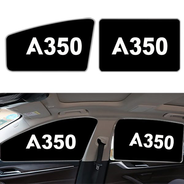 A350 Flat Text Designed Car Sun Shade (Side window) Online Hot Sale