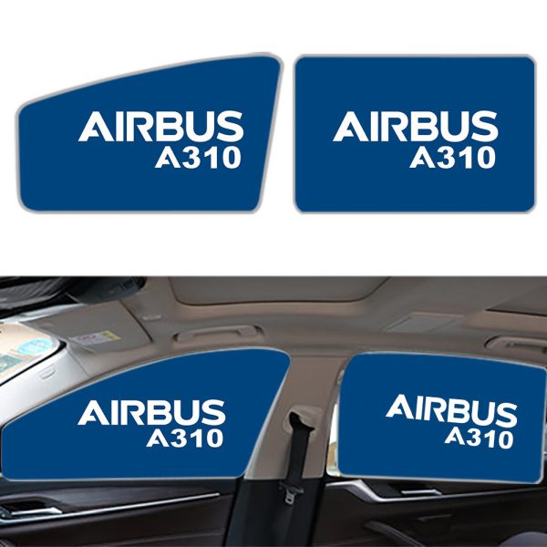 Airbus A310 & Text Designed Car Sun Shade (Side window) on Sale