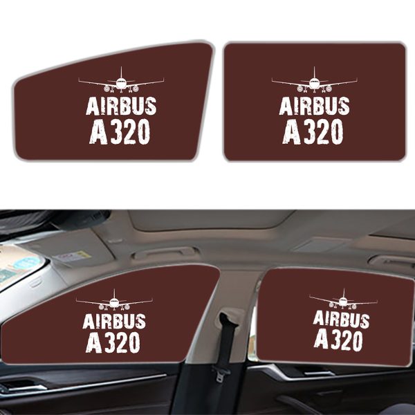 Airbus A320 & Plane Designed Car Sun Shade (Side window) Online Sale