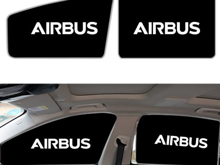 Airbus & Text Designed Car Sun Shade (Side window) For Cheap