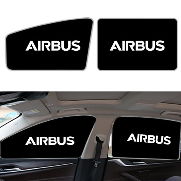 Airbus & Text Designed Car Sun Shade (Side window) For Cheap