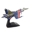 1 100 Russia SU-27 Warrior Flanker Fighter Military Airplane Model Discount