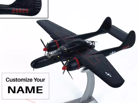 1 72 United States Northrop P-61 Black Widow Night Fighter Airplane Model on Sale