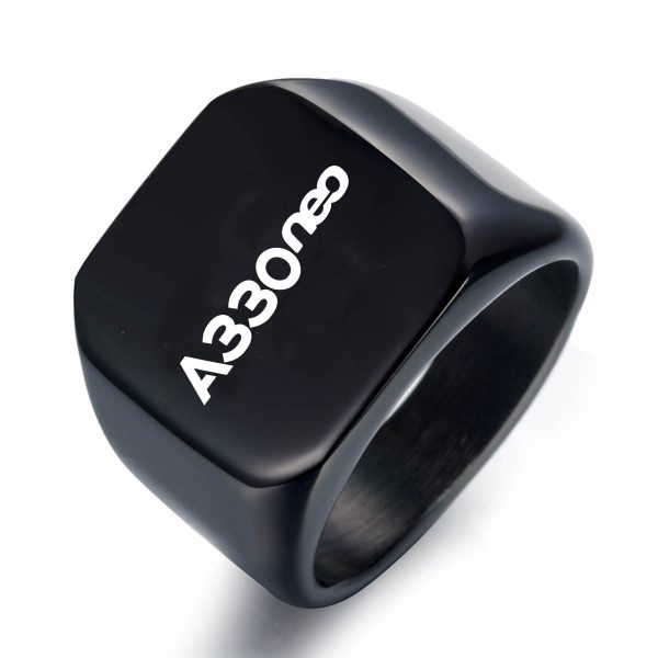 A330neo & Text Designed Designed Men Rings Online