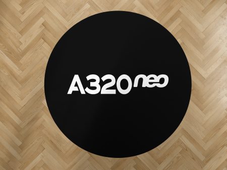 A320neo & Text Designed Carpet & Floor Mats (Round) Supply