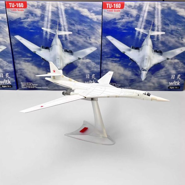 1 200 Tupolev Tu-160 Supersonic strategic heavy bomber Aircraft Model For Discount