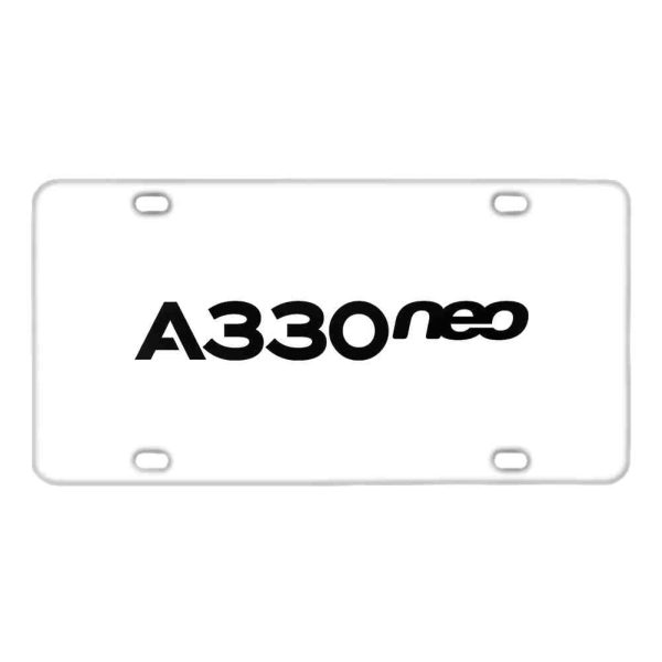 A330neo & Text Designed Metal (License) Plates Discount