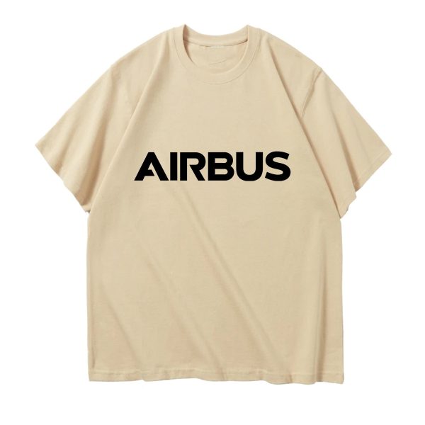 Airbus & Text Designed Relax Fit T-Shirts Sale