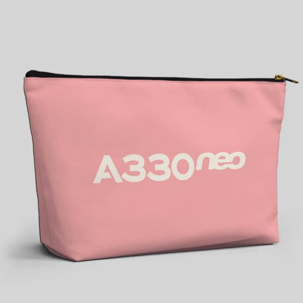 A330neo & Text Designed Zipper Pouch Cheap