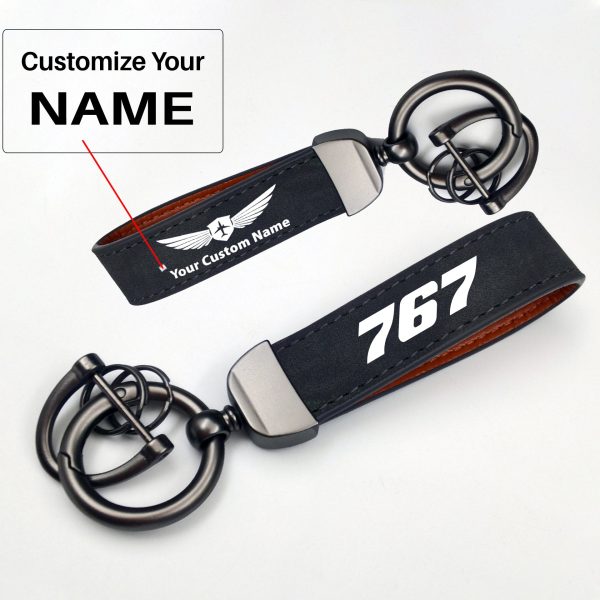 767 Flat Text Design Horseshoe Buckle Key Chains For Sale