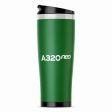 A320neo & Text Designed Stainless Steel Travel Mugs Online Sale