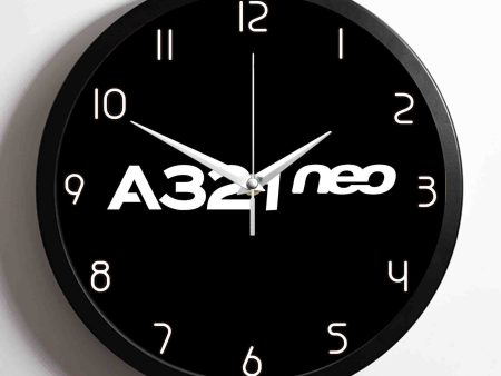 A321neo & Text Designed Wall Clocks For Cheap