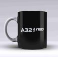 A321neo & Text Designed Mugs For Discount