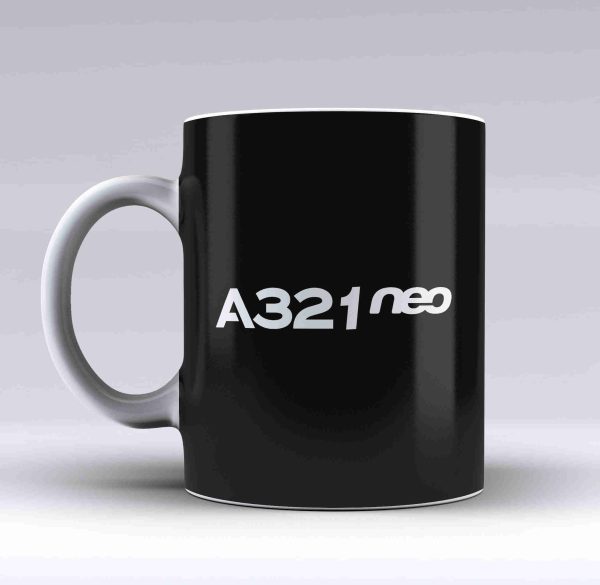 A321neo & Text Designed Mugs For Discount