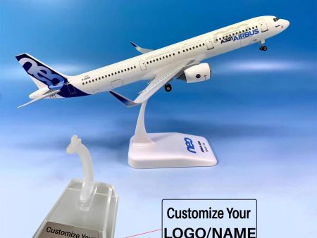 Airbus A321neo (Original Livery) Airplane Model (1 150 Scale - 31CM) on Sale