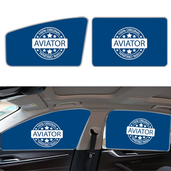 100 Original Aviator Designed Car Sun Shade (Side window) on Sale