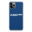 A320neo & Text Designed iPhone Cases For Sale