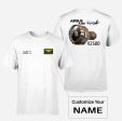 Airbus A320 & V2500 Engine Designed Double-Side T-Shirts Cheap