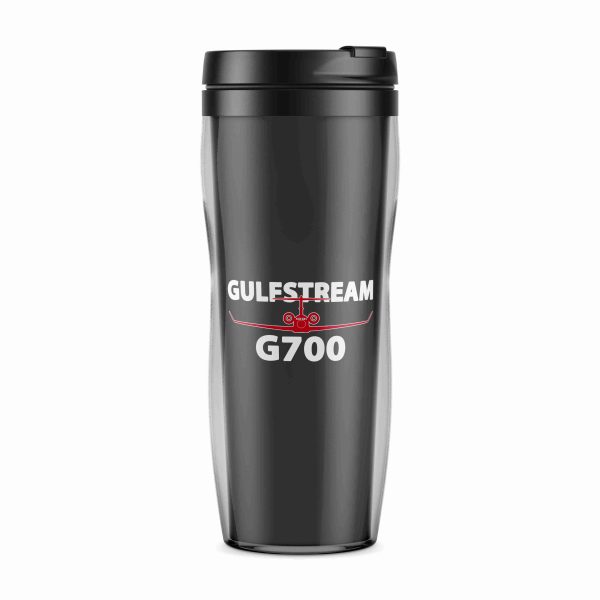 Amazing Gulfstream G700 Designed Plastic Travel Mugs Discount