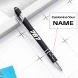 787 Flat Text Designed Ballpens Capacitive Screen Touch Pens For Cheap