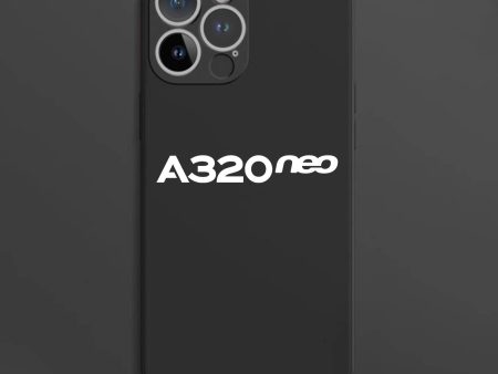 A320neo & Text Designed Soft Silicone iPhone Cases on Sale