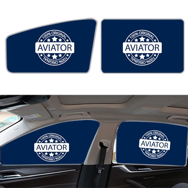 100 Original Aviator Designed Car Sun Shade (Side window) on Sale